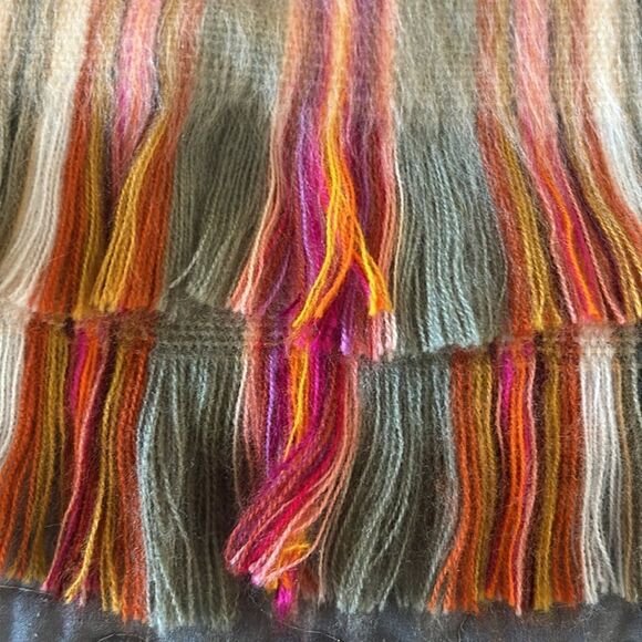 Beautiful alpaca scarf from Ecuador so soft and warm! - Picture 7 of 8